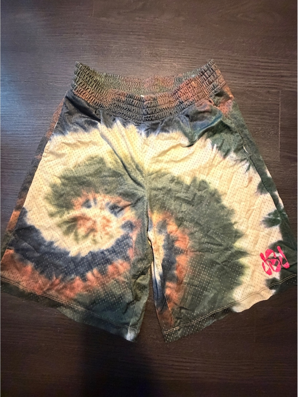 FRAME x Julia Sarr-Jamois Tie-Dye Basketball Shorts